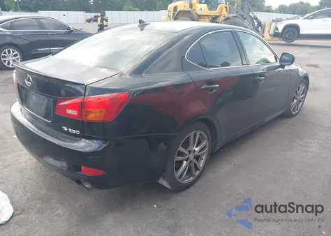 2008 Lexus Is 250 from USA, damaged, VIN JTHBK262585066354